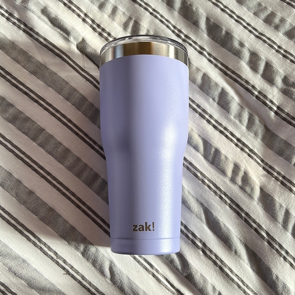 Zak! Lavender tumbler large purple cup
